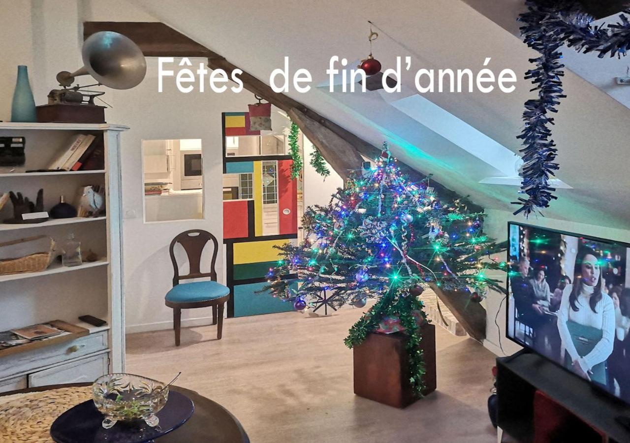 Apartamento Atelier D'Art - Vue Panoramique Moret-sur-Loing Exterior foto